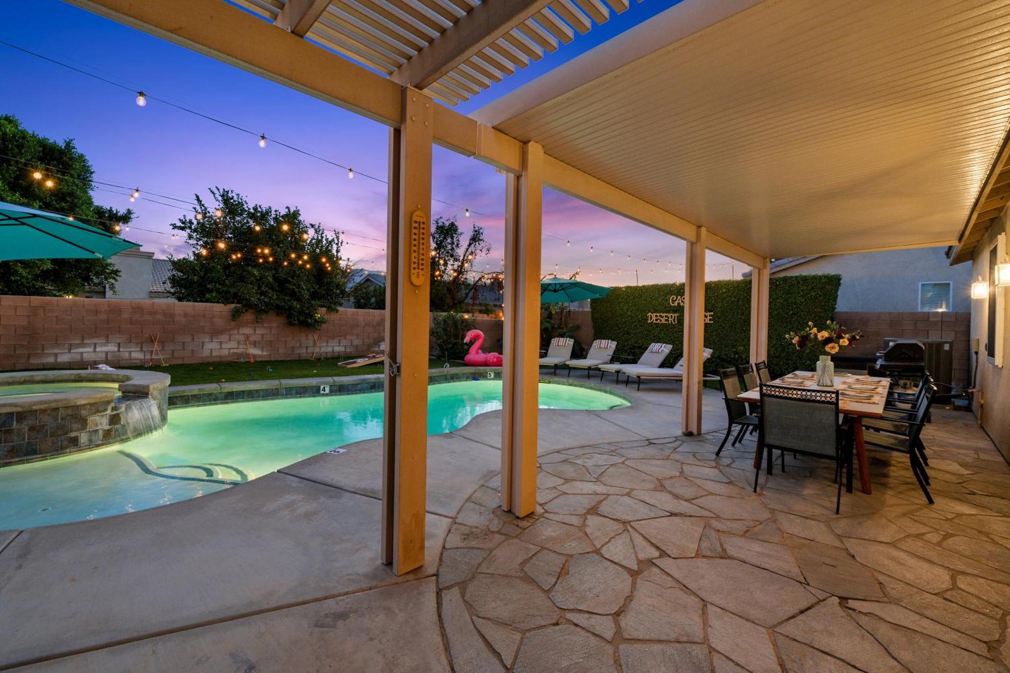 Casa Desert Muse With Heated Pool Spa Firepit Mini Golf And Games Indio Ngoại thất bức ảnh